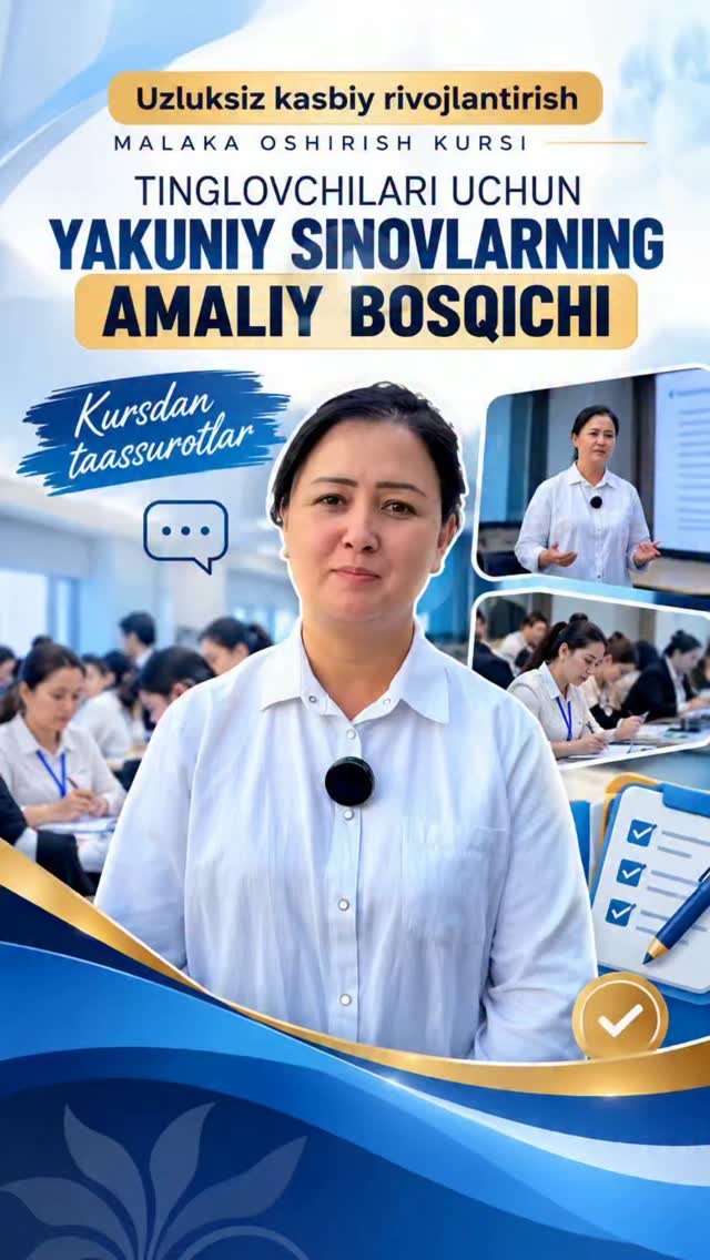 Kasbiy bilim va amaliy ko‘nikmalar sinovdan o‘tkazildi