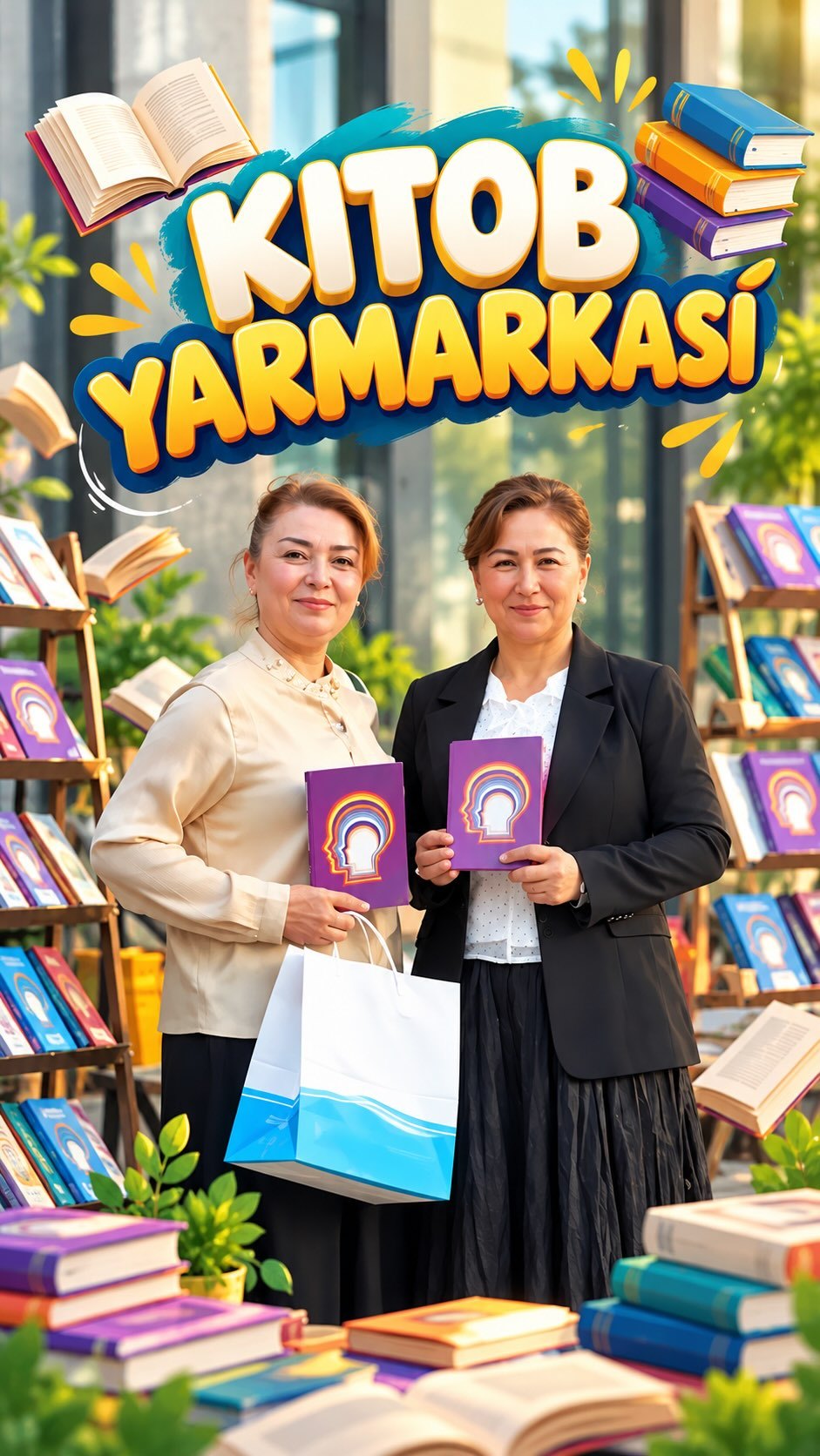 Kitob yarmarkasi: institutda tinglovchilar uchun yangi nashrlar
